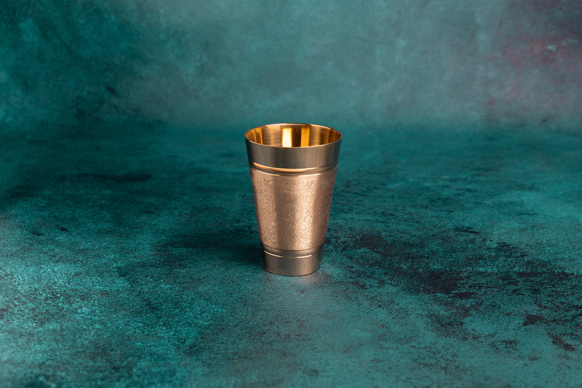Brass Pendi Glass L