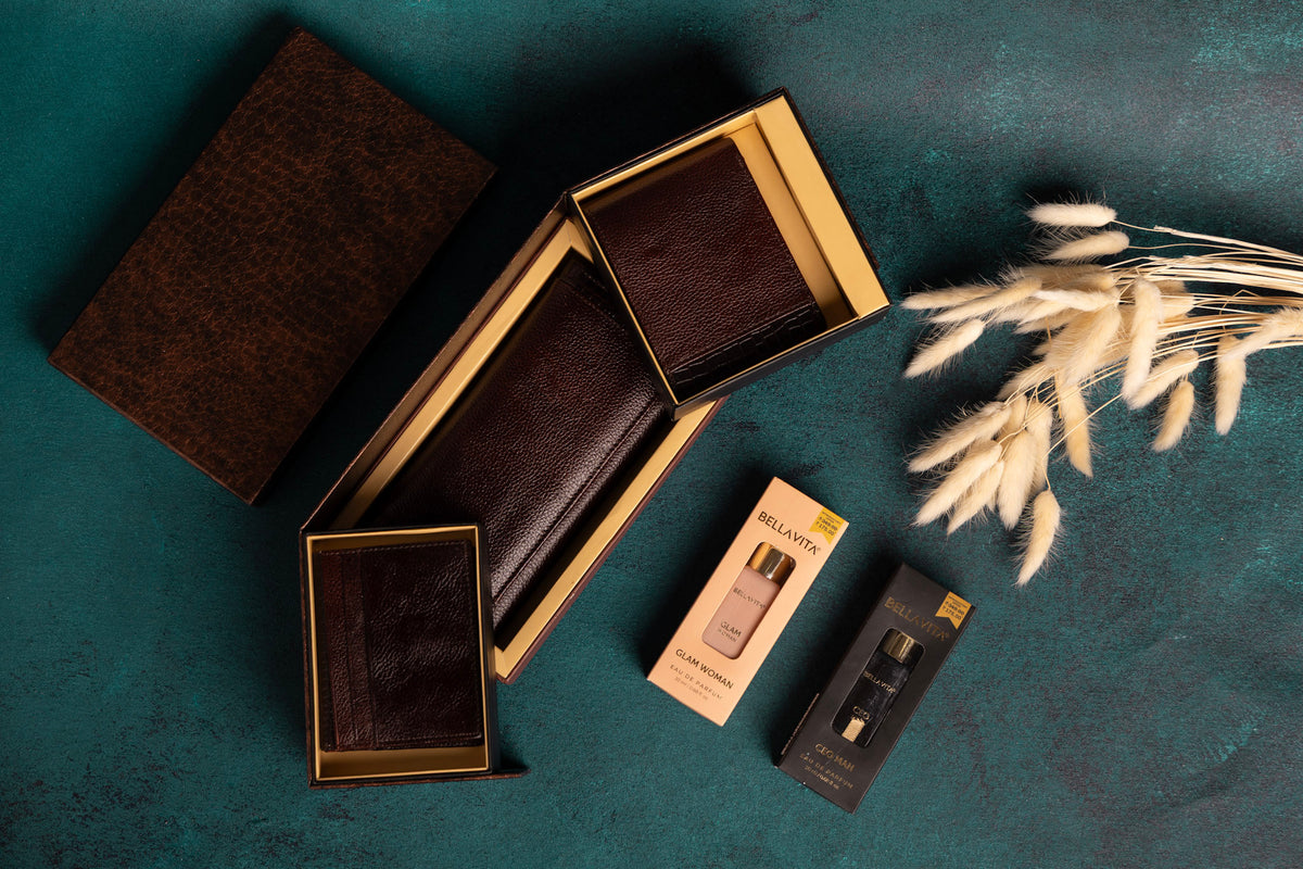 Set Of 3 Foldable Wallet Gift Box